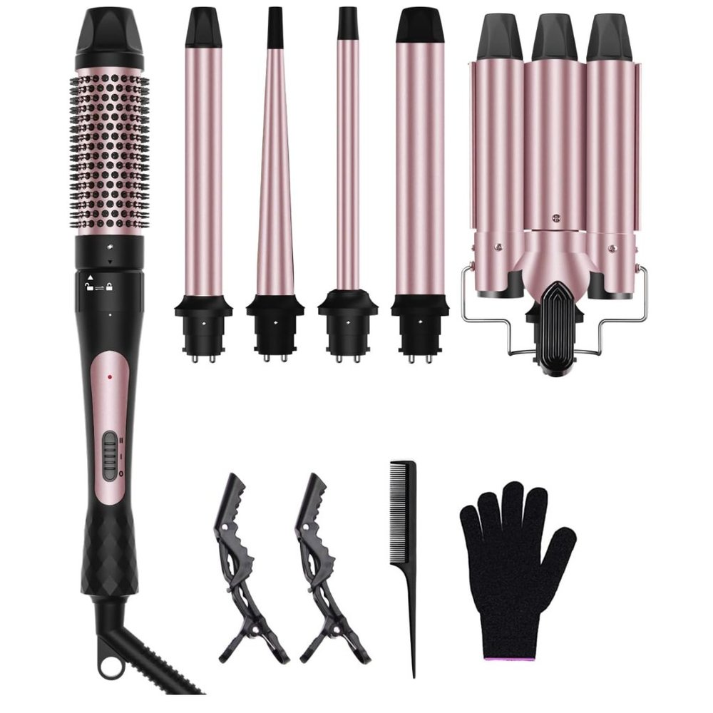 6 in 1 Curling Curling Iron Set